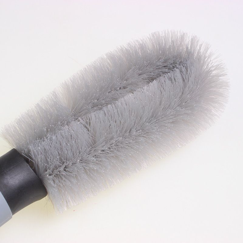 Car Wheel Cleaning Brush Tire Rim Scrub Brush Cleaner Tire Auto Truck view 2