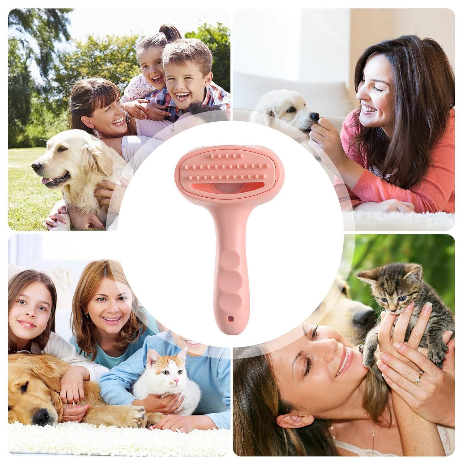 Dog Remover Cat Shedding Brush Electric Lint Remover Cat Removal Comb Pet Cat view 3