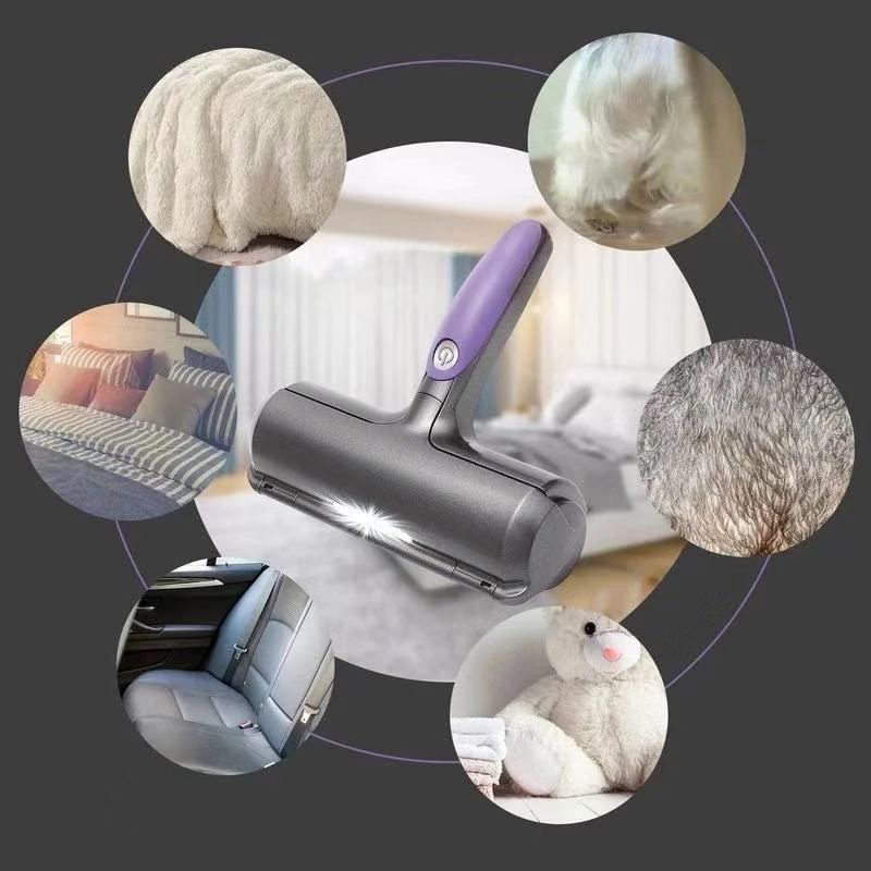Reusable Pet Hair Roller - Multi-Surface Sonic Pet Hair Remover Roller with view 2