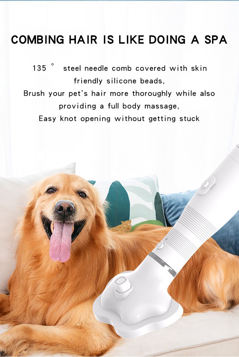 Pet Hair Dryer with Brush view 3