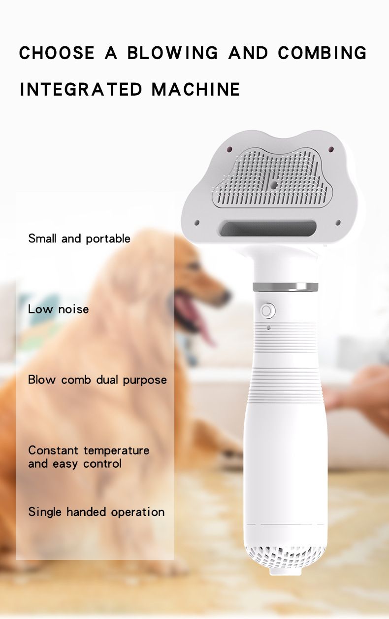 Pet Hair Dryer with Brush view 4