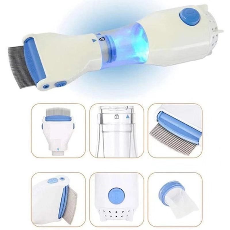 Electric Head Lice Vacuum Comb view 2