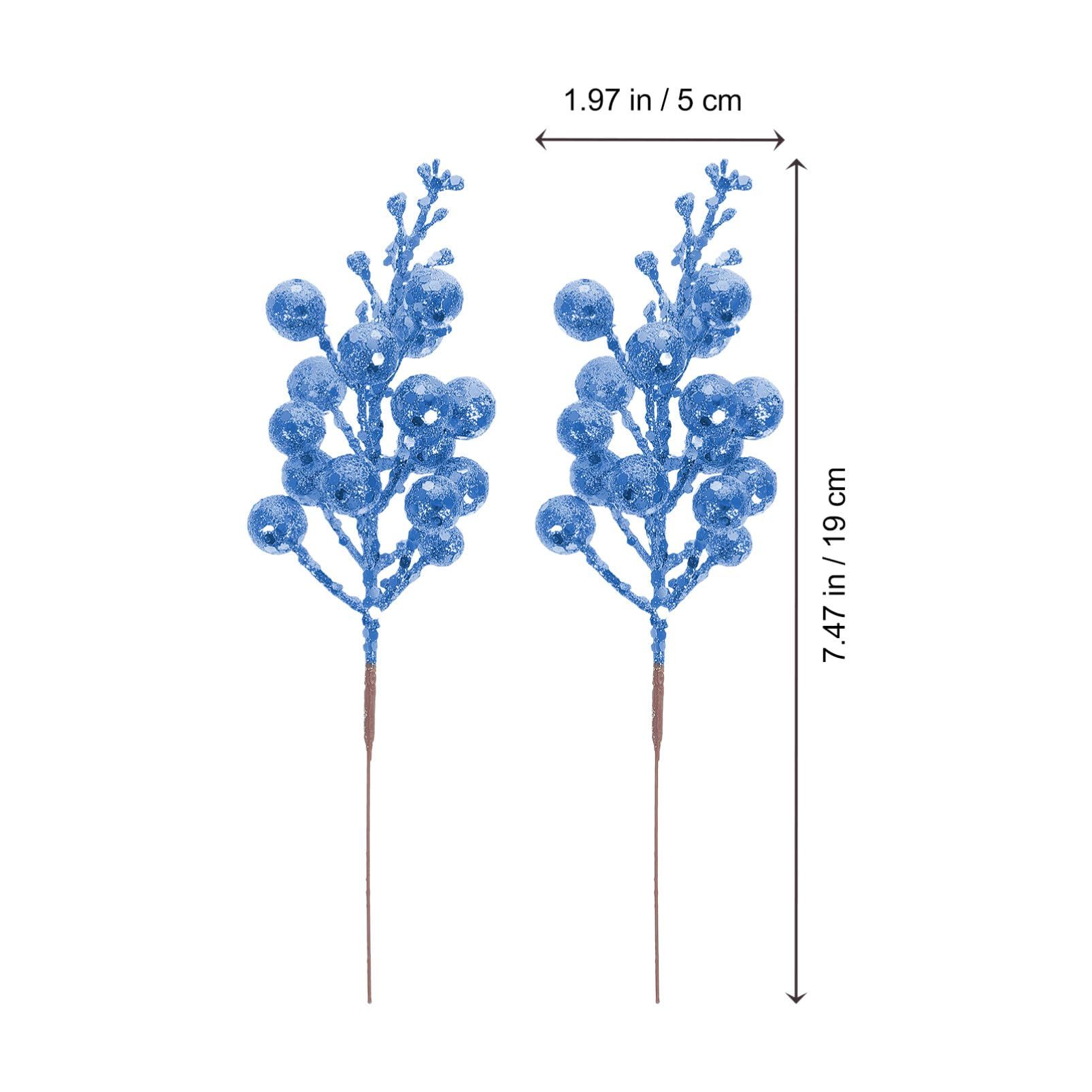 10Pcs Artificial Berry Stems for Christmas view 2