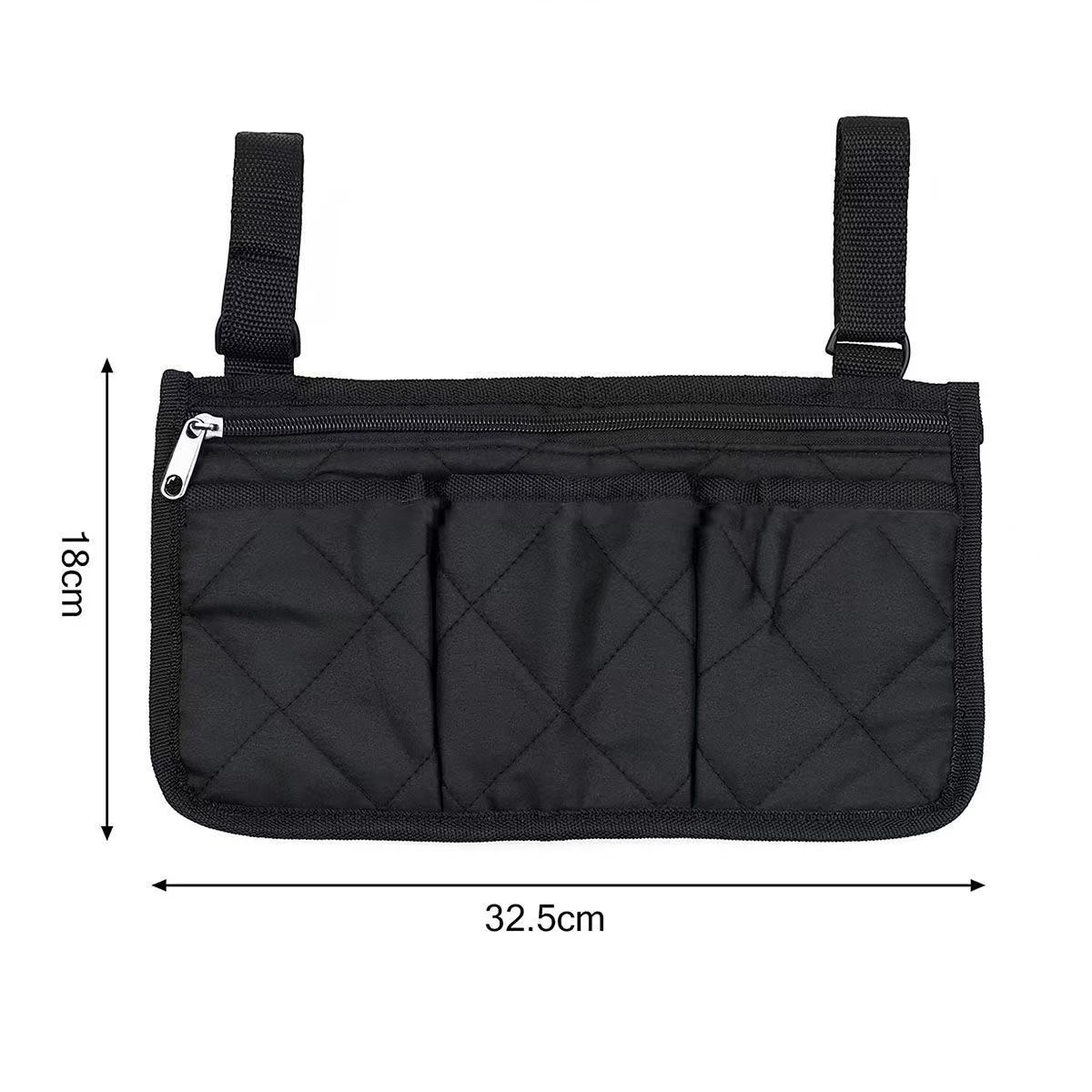 Wheelchair Side Bag, Wheelchair Bags to Hang on Side Wheelchair Bagsr with 4 view 2