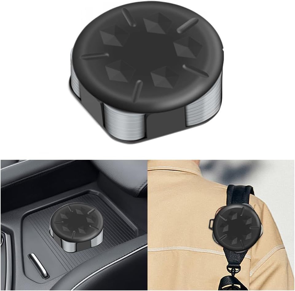 Coin Holder for Car,Mini Portable Car Change Holder,Sort Various US view 2