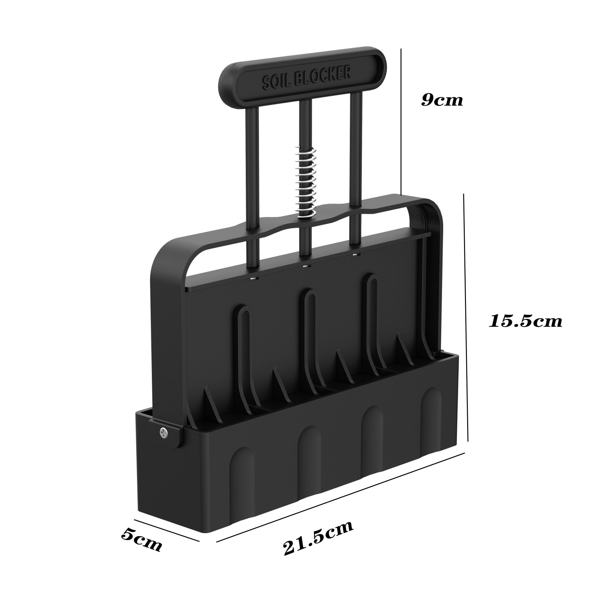 Soil Blocker with Comfortable Handle view 2