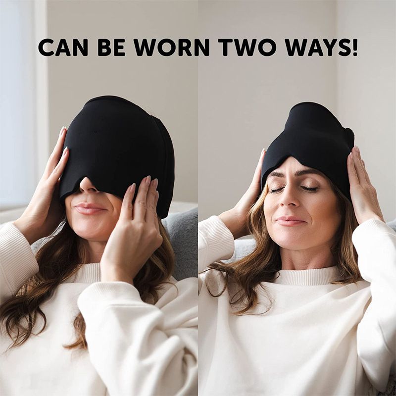 Migraine Relief Cap, sinusitis Relief, Double Gel, Headache Relief view 2