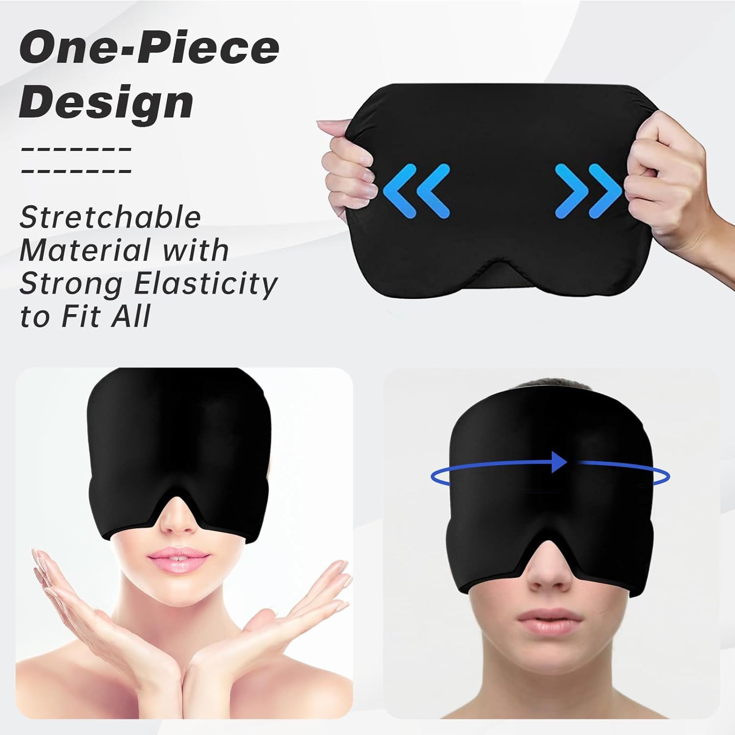 Migraine Relief Cap, sinusitis Relief, Double Gel, Headache Relief view 3