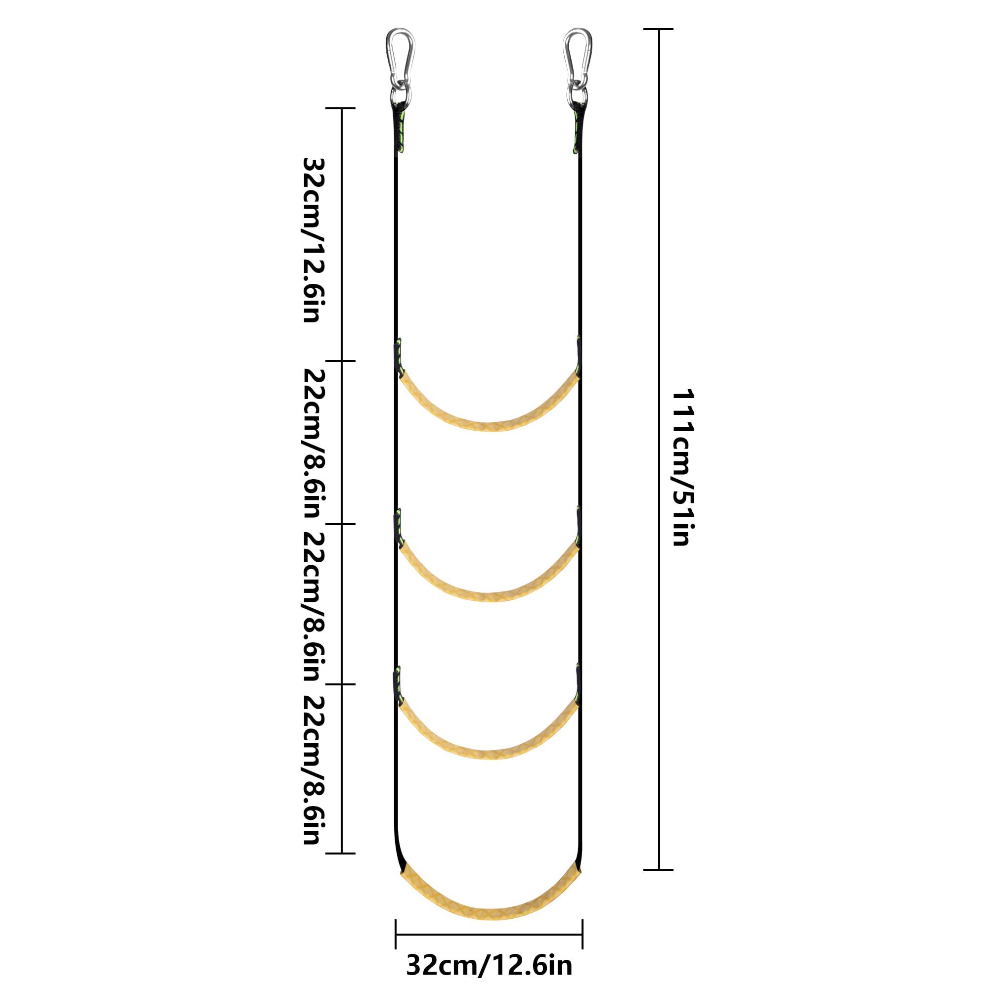 4 Step Boat Rope Ladder，Boat Rope Ladder Extension view 4