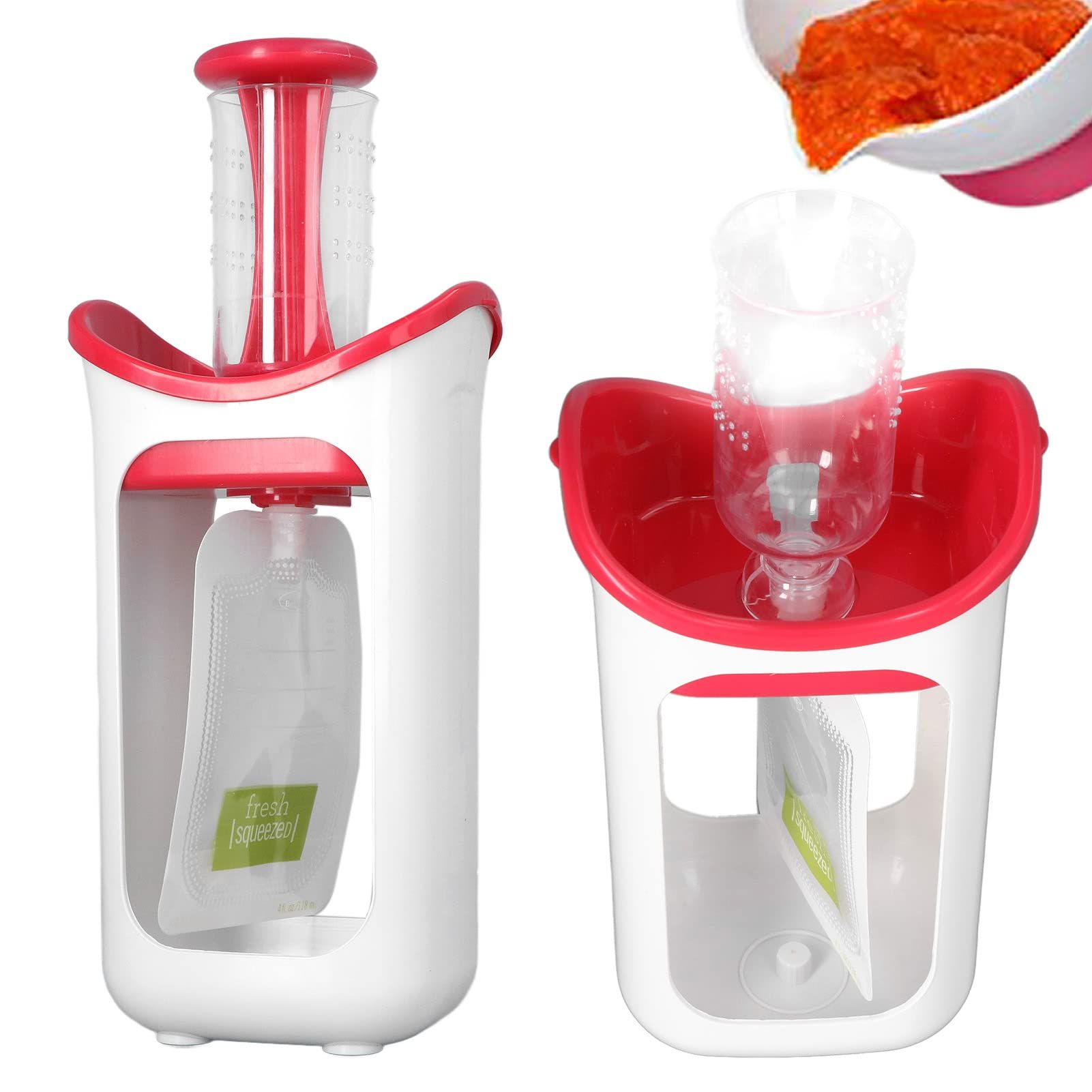Reusable Baby Food Pouch Filler view 3
