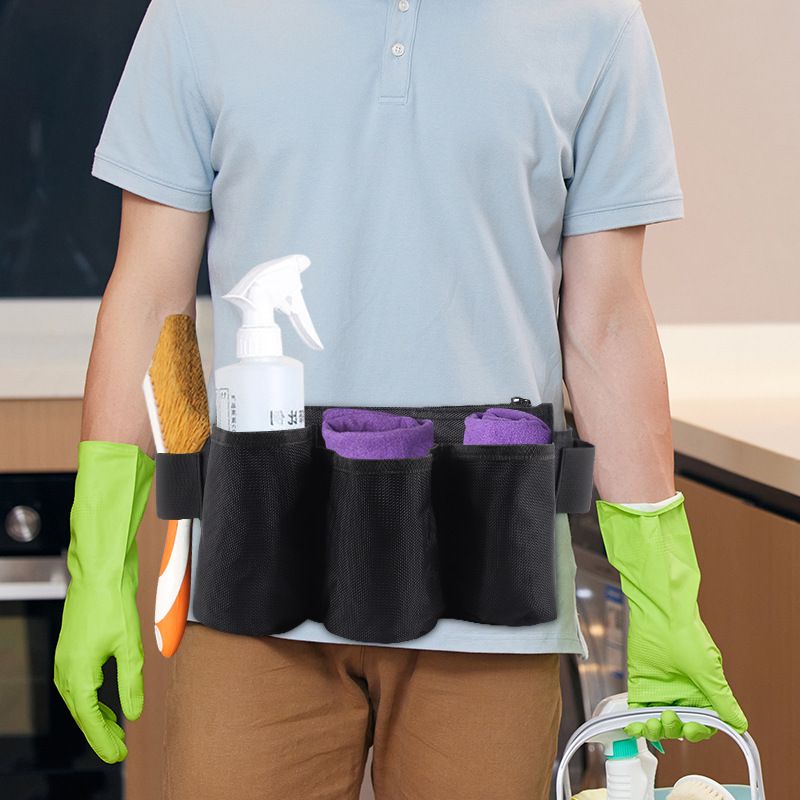 Tool Pouch Waist Belt Bag House Cleaning Tool Belt Multipurpose Tool Belt