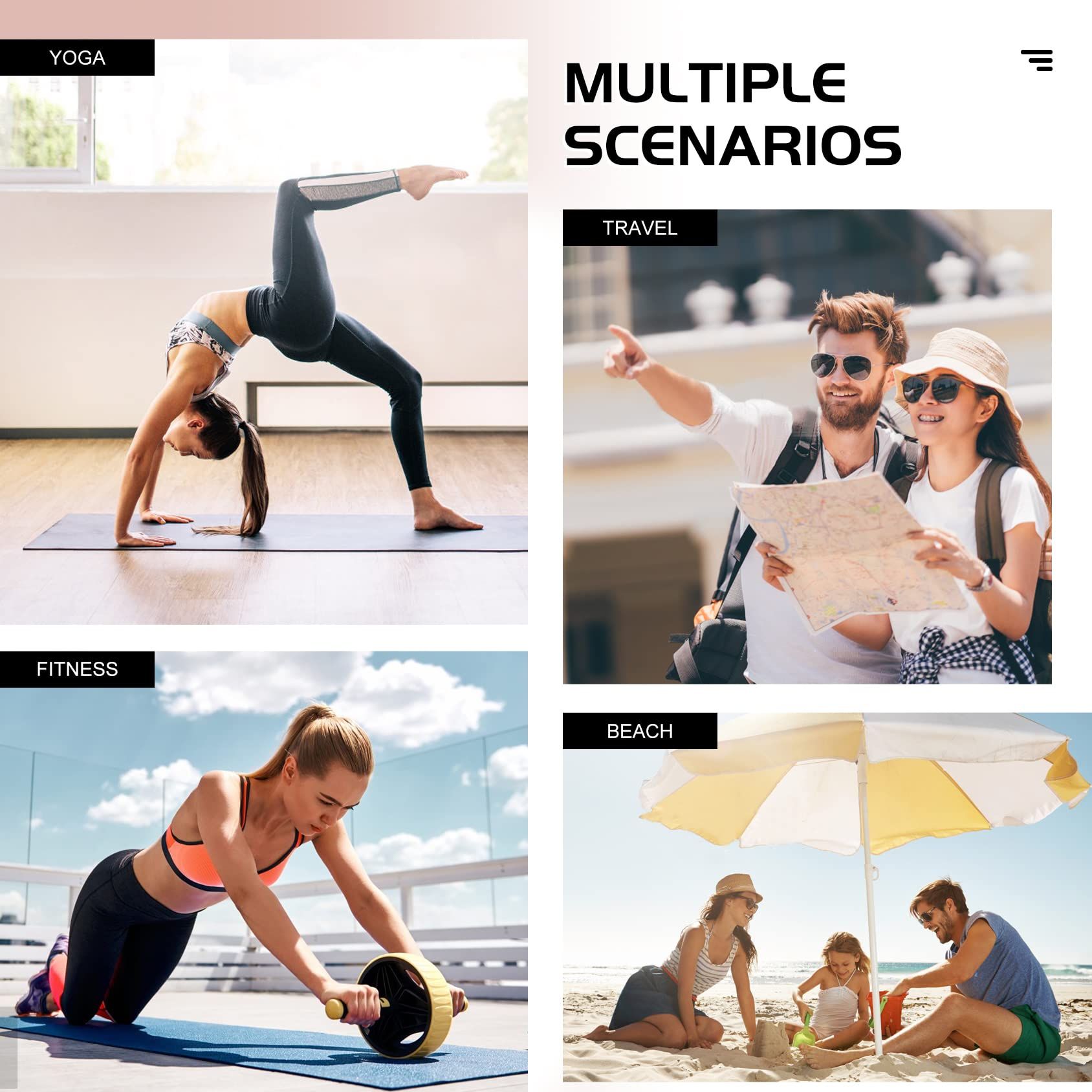 Yoga Bag with Yoga Mat Carrier