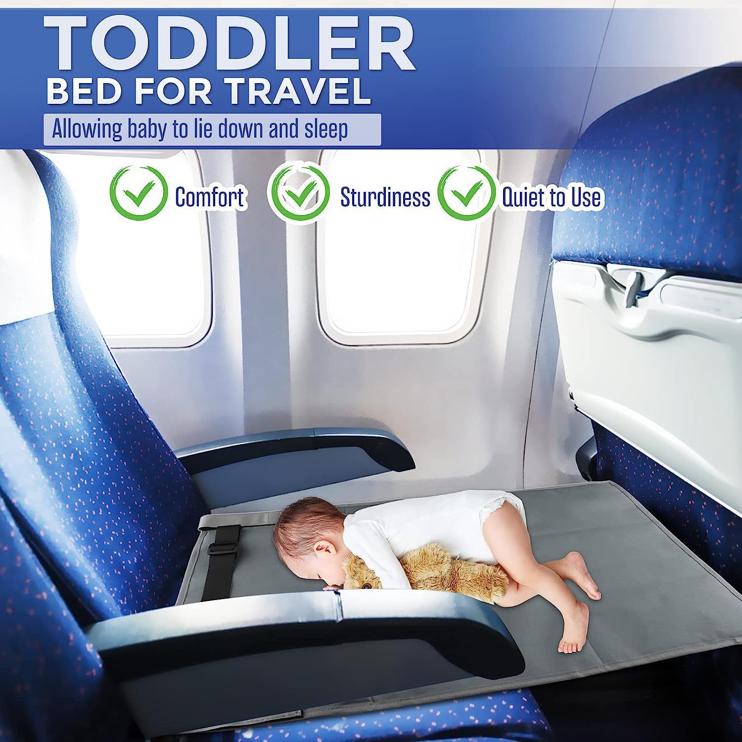 Airplane Seat Extender for Kids