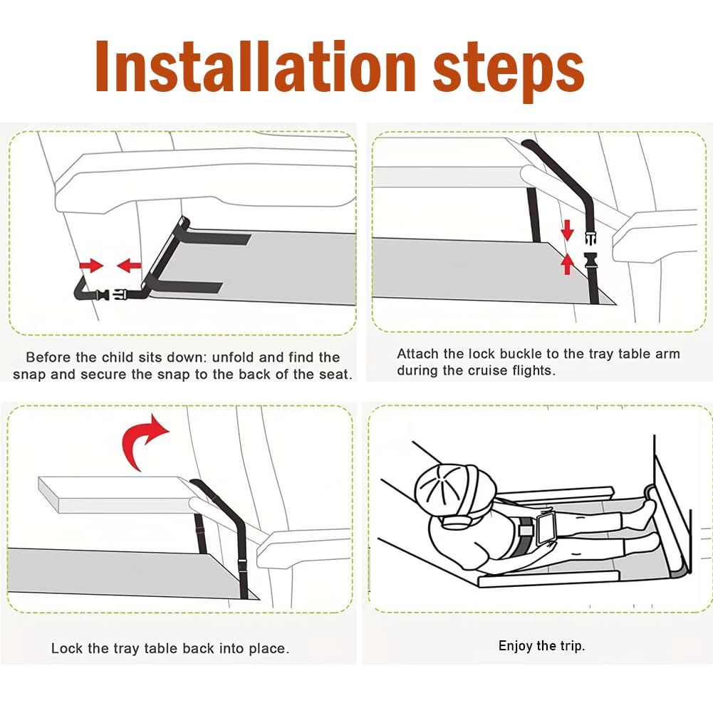Airplane Seat Extender for Kids view 3