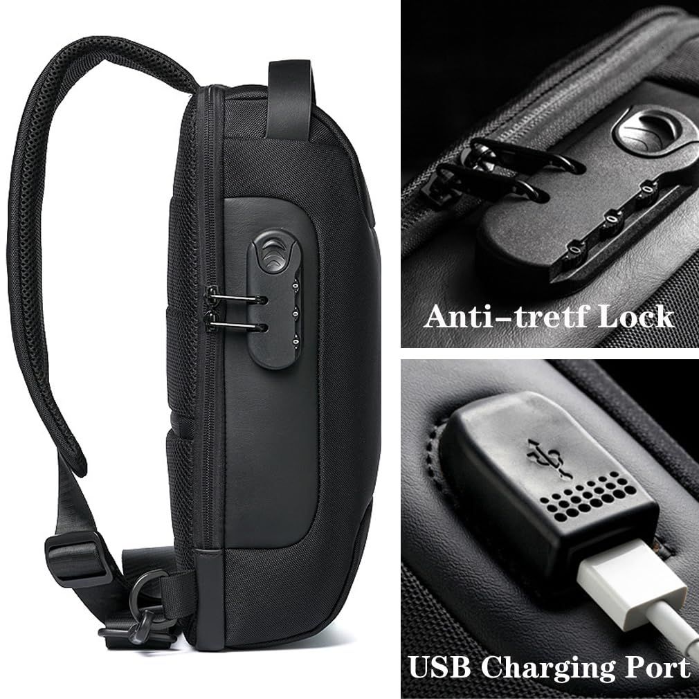 Portable Backpack Anti-theft Belt Lock view 3