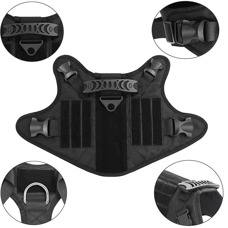 Tactical Dog Harness for Large Dogs view 2