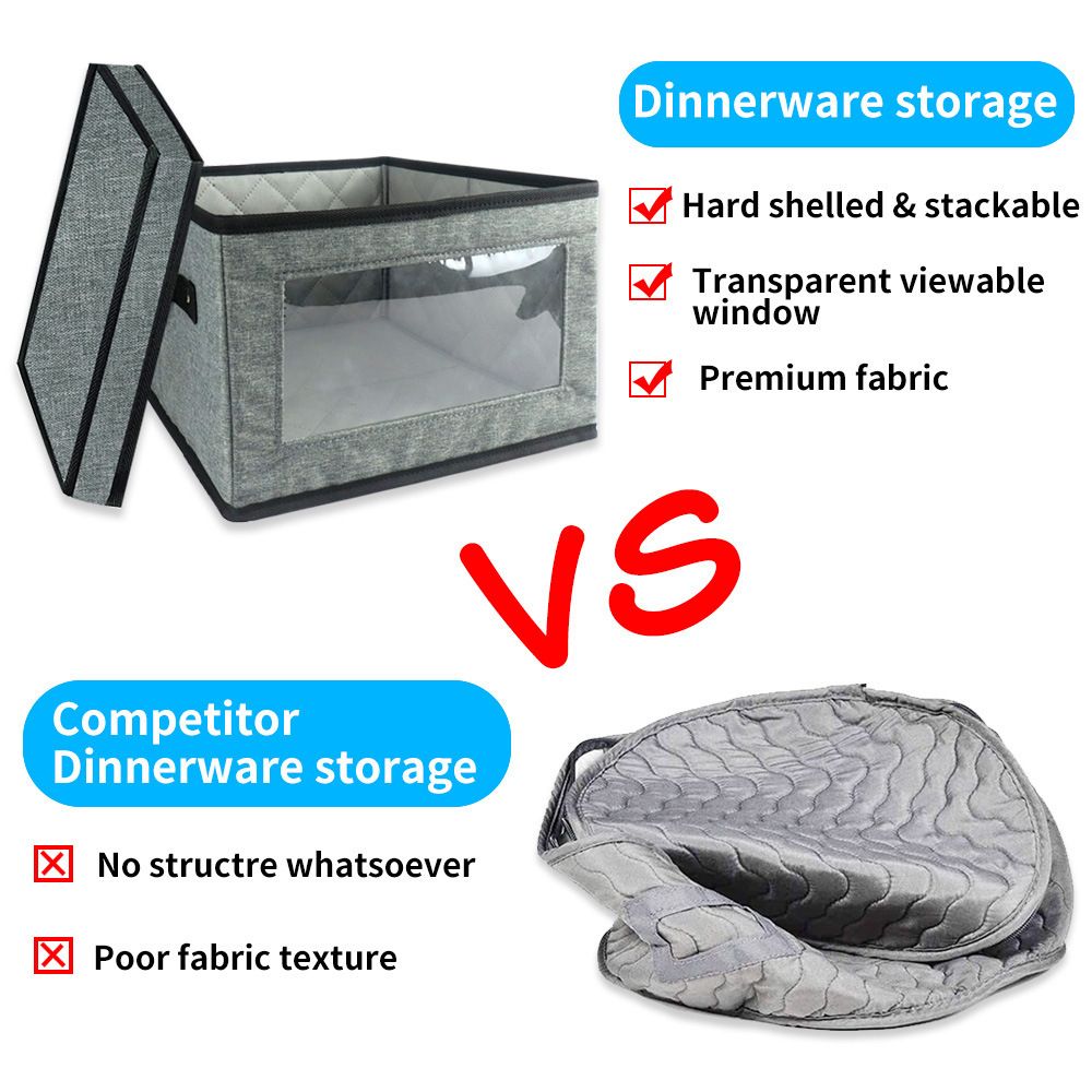 China Storage Containers With Lid and Handles view 3