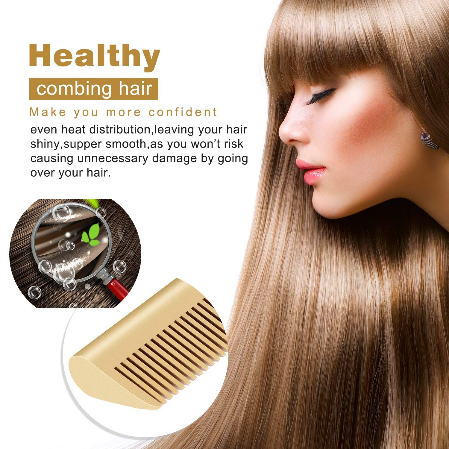 Hot Comb Hair Straightener view 4