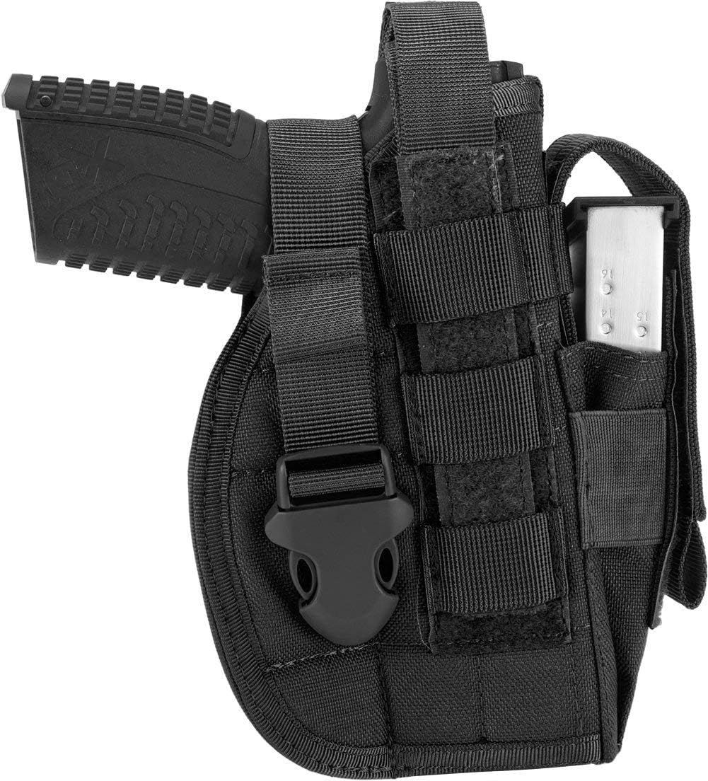 Universal Tactical Gun Holster Right Pistol Holster Combat Airsoft Waist Belt view 2