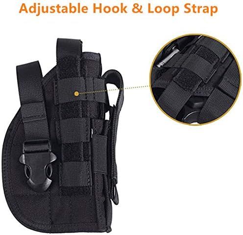Universal Tactical Gun Holster Right Pistol Holster Combat Airsoft Waist Belt view 3