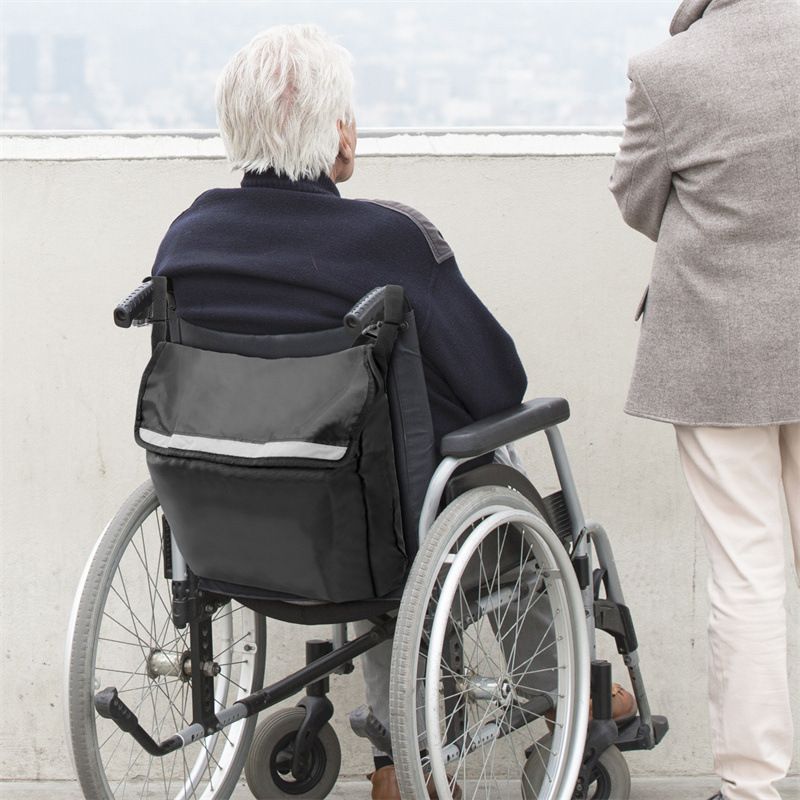 Wheelchair Pouch Wheelchair Bag Waterproof Large Wheelchair Accessories Bags view 2