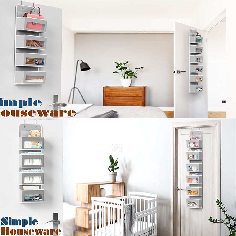 The Door Organizer 5 Shelf Hanging Closet Organizers and Storage Organizer for view 2