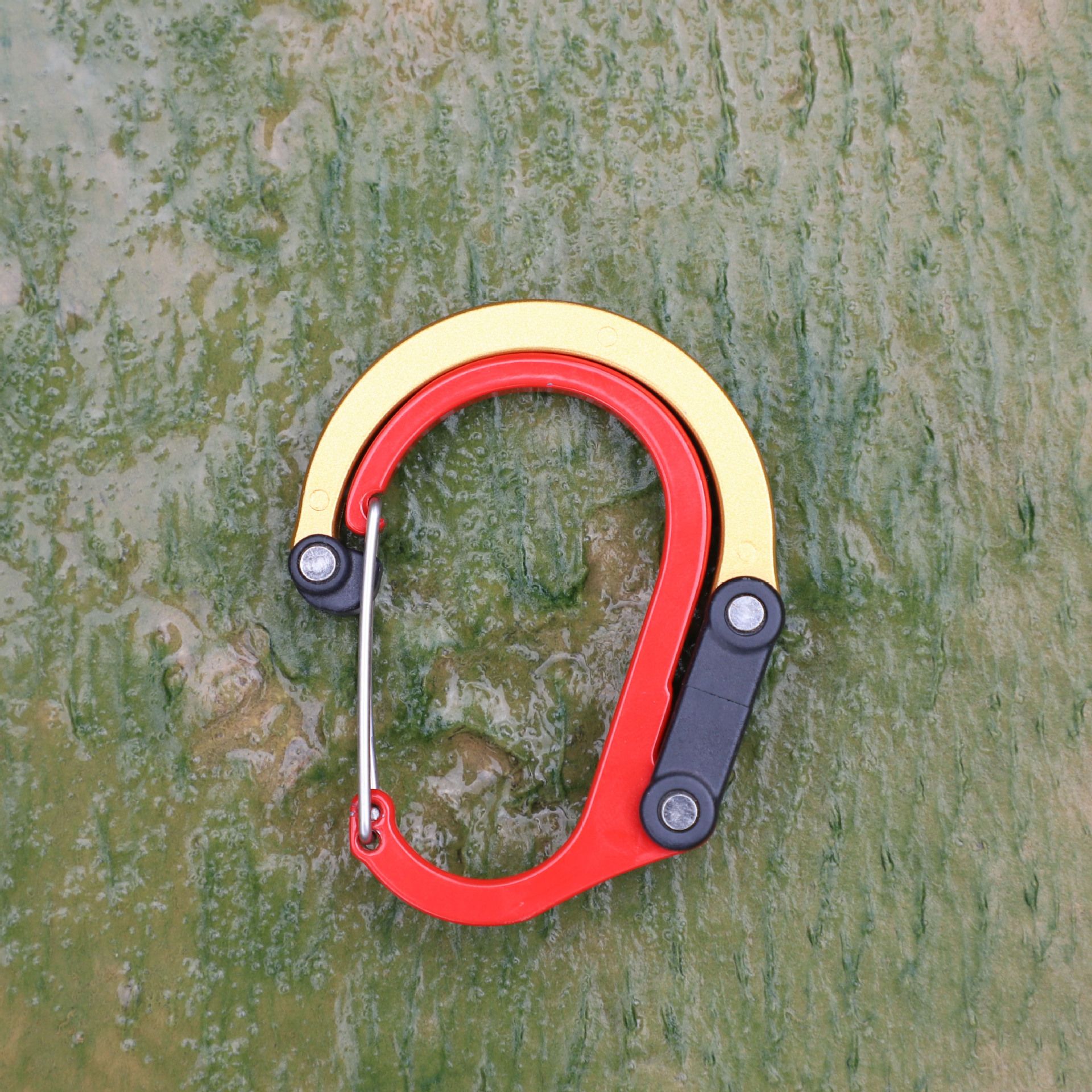 Carabiner Clip and Hook Rotating Hook Strong Clips Climb Hook Clip Backpack view 4