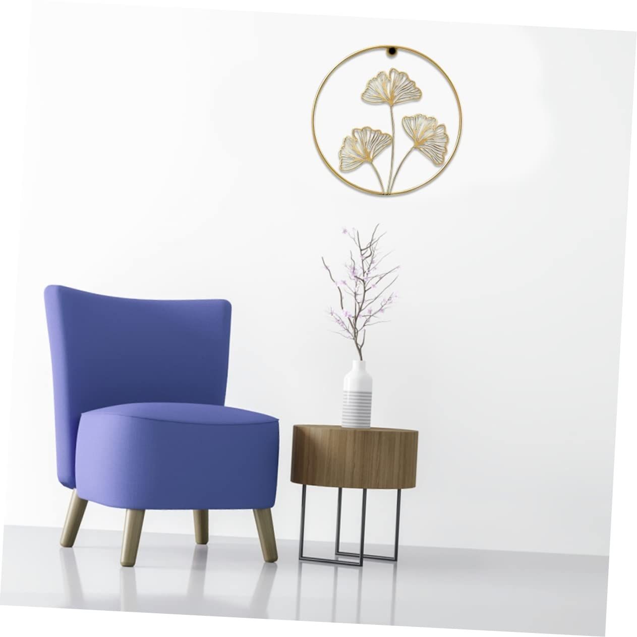 Ginkgo Wall Decoration Gold Decor Garden Ginkgo Hanging Decor Balcony Ginkgo view 2