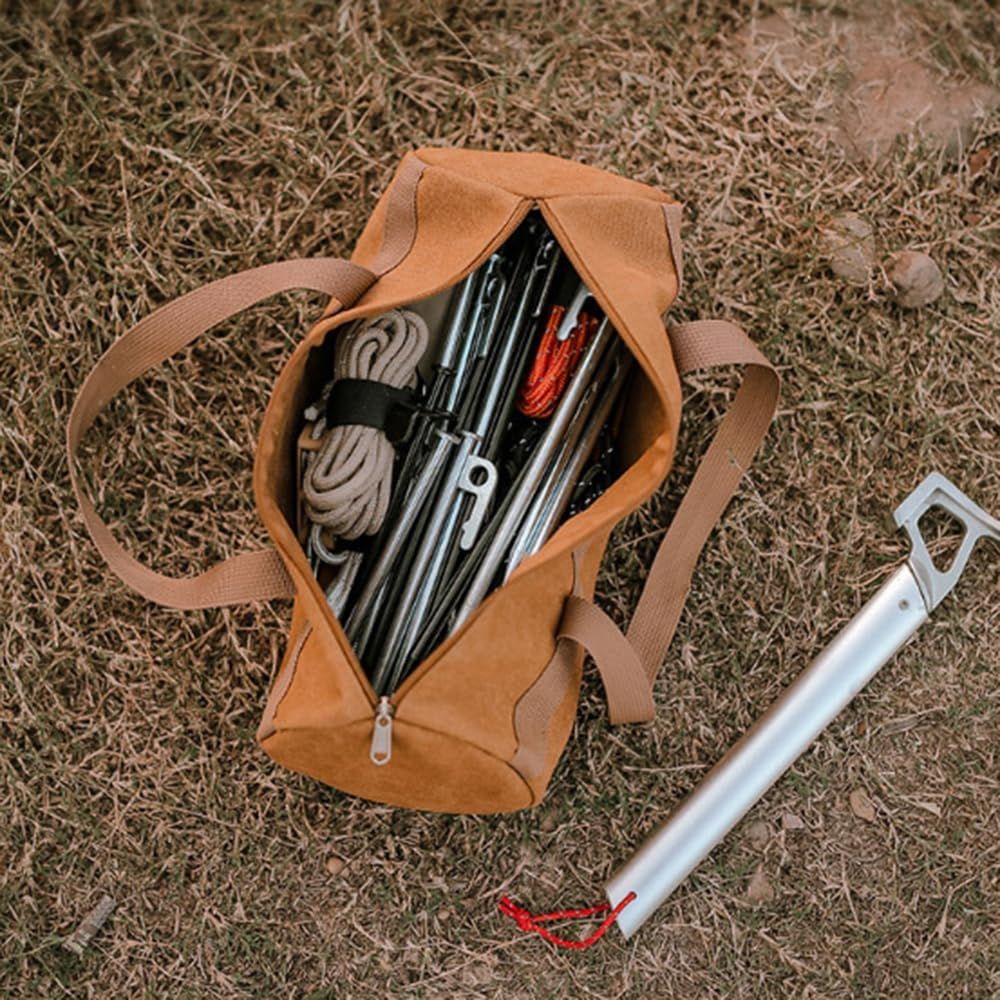 Utility Tool Handbag,Large Capacity Roll Camping Tool Kit for Electricians view 3