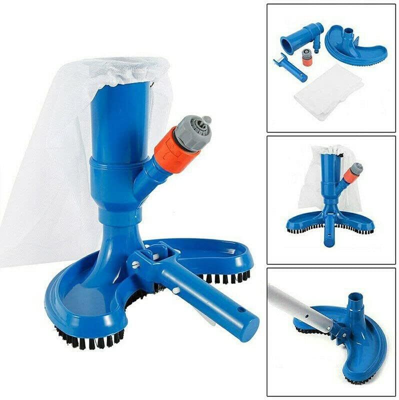 Swimming Pool & Spa Pond Fountain Vacuum Brush Cleaner Cleaning Tool Kit view 4