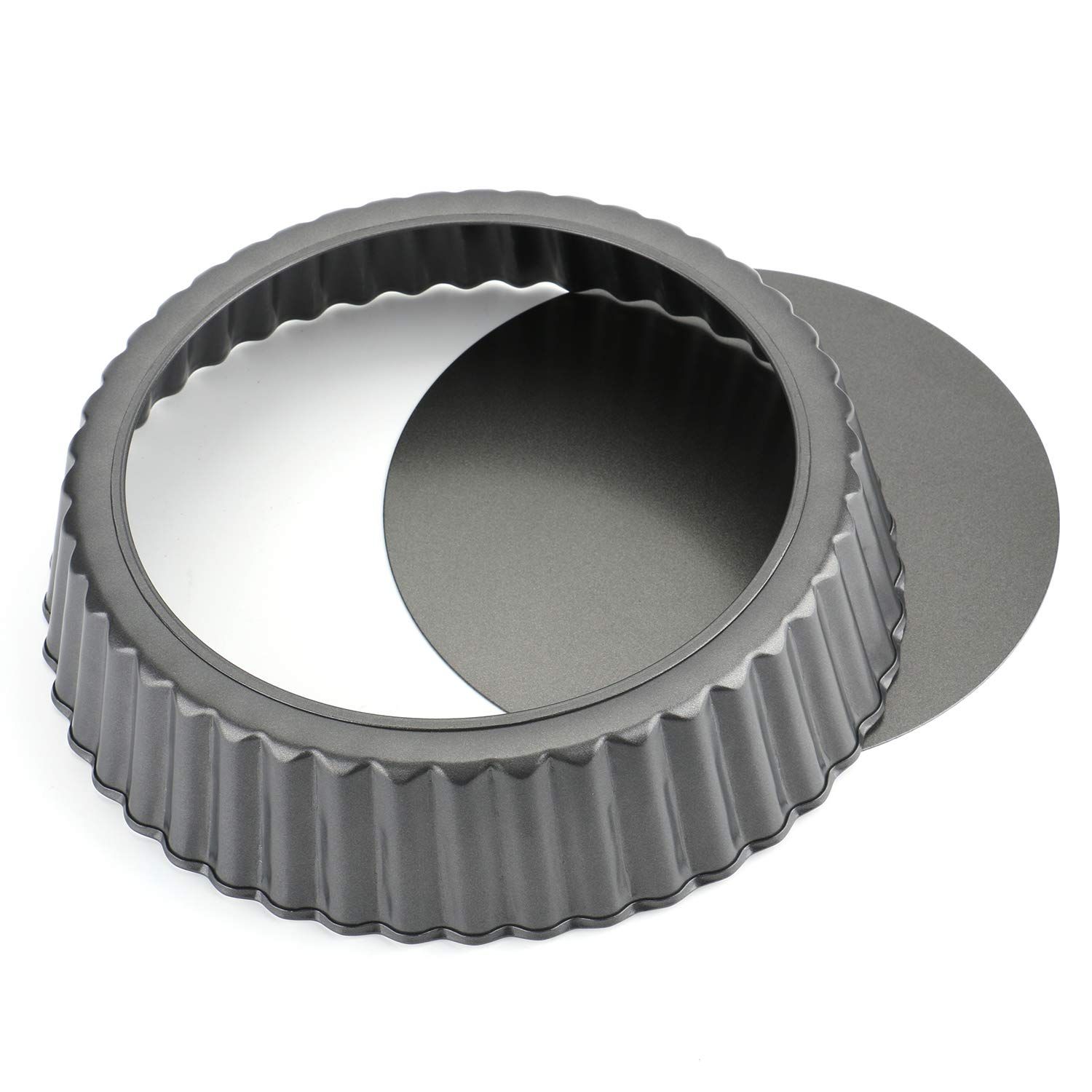 Nonstick Heavy Duty Tart Pan With Removable Bottom view 2