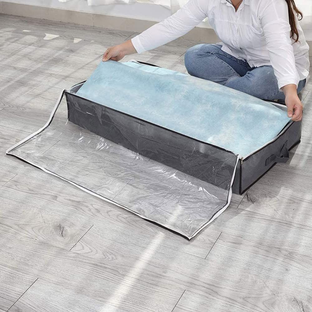 Underbed Storage Bag Under Bed Storage for Clothes Blankets and Shoes 3 Layers view 4