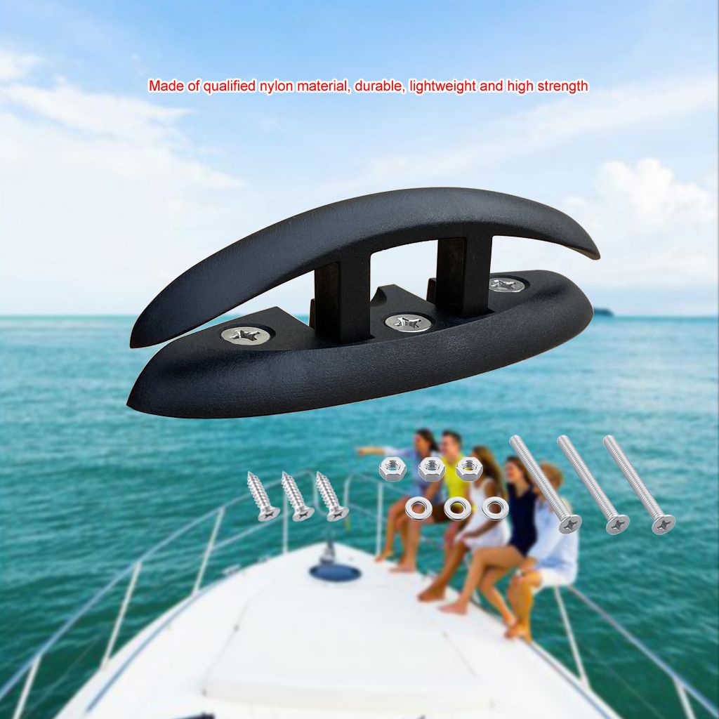 Folding Flip Up Cleats, Boat Marine Dock Cleat with Mouting Screws for Boat