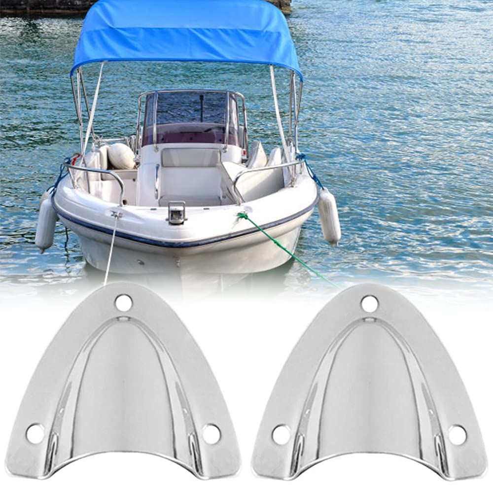 4 Pieces Stainless Steel Marine Vent Cover Air Outlet Protective Cap for Boat view 4
