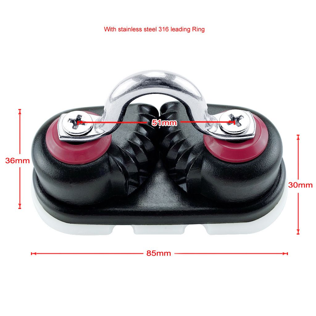 Cam Cleats, Rope Cleats, Ball Bearing Fast Entry Cam Cleats for Line Aluminum view 4