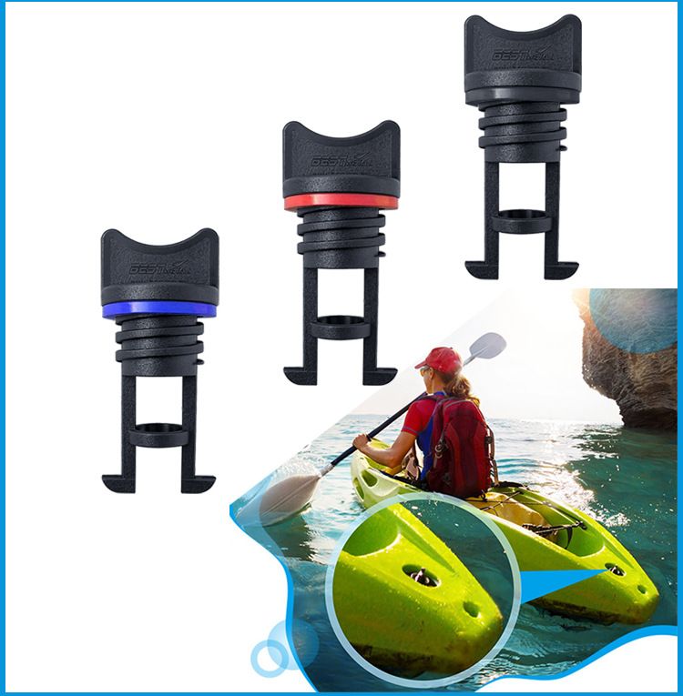 3Pcs Kayak Drain Plug Boat Drain Plug Nylon Boat Marine Yacht Raft Drain Holes view 2