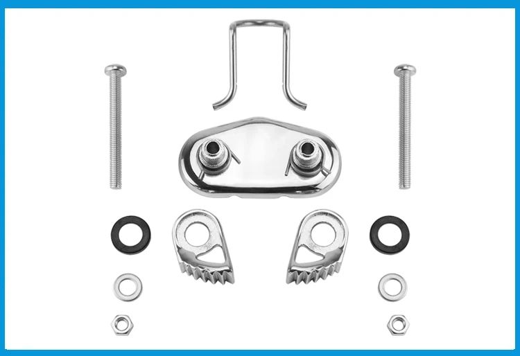 Marine Accessories Stainless Steel Cam Cleat with Wire Leading Ring Boat Cam view 2