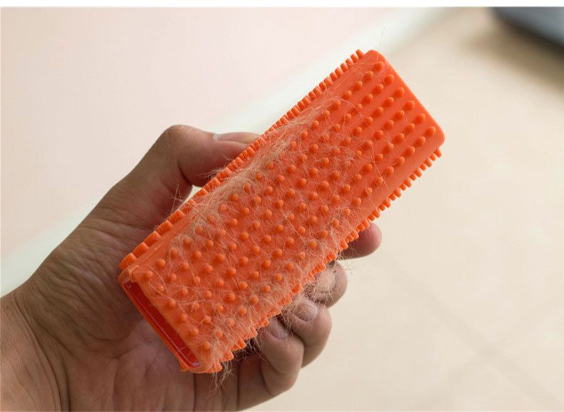 Pet Dog Cat Hair Remover Furniture Rubber Pet Hair Block Roller Cleaner view 2