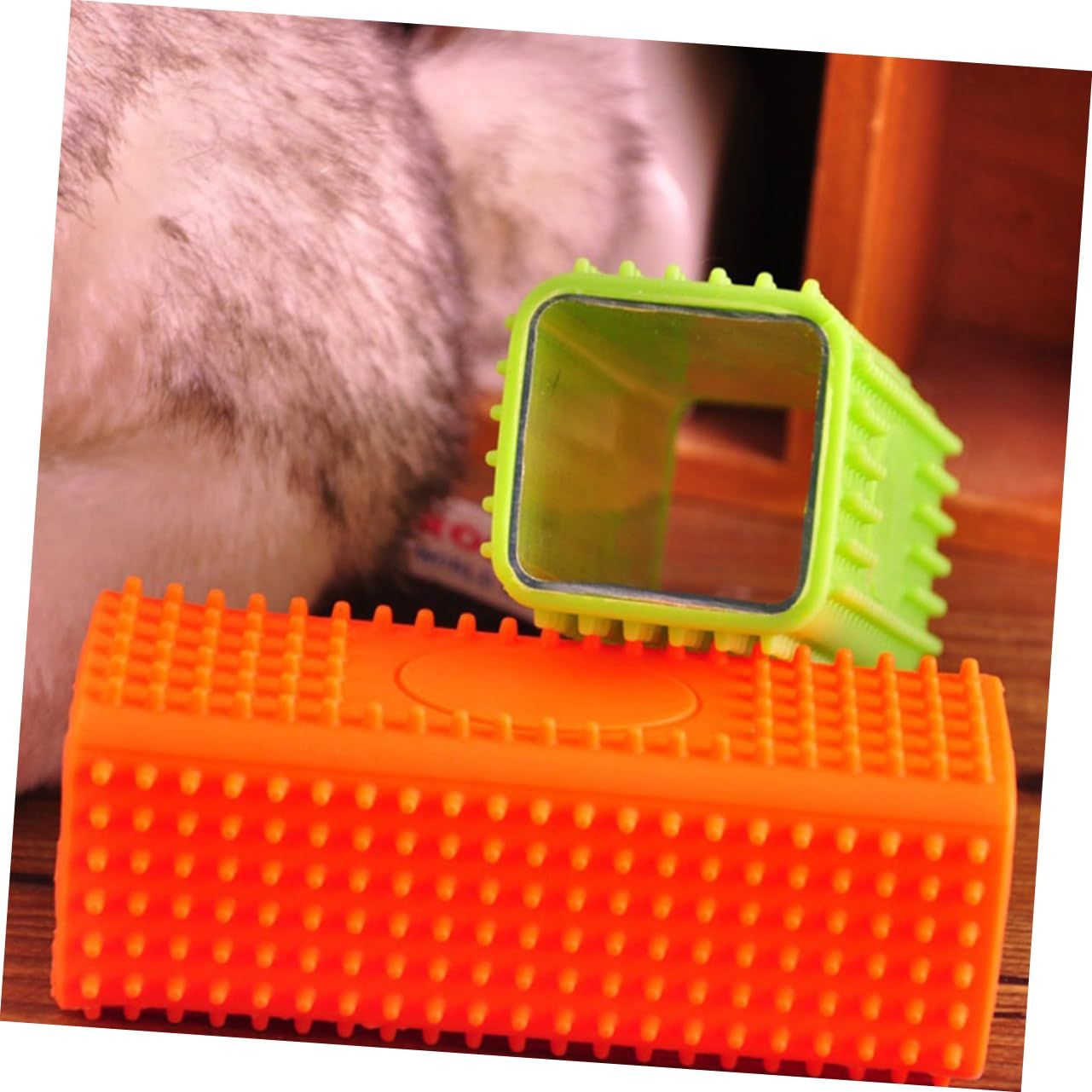 Pet Dog Cat Hair Remover Furniture Rubber Pet Hair Block Roller Cleaner view 3