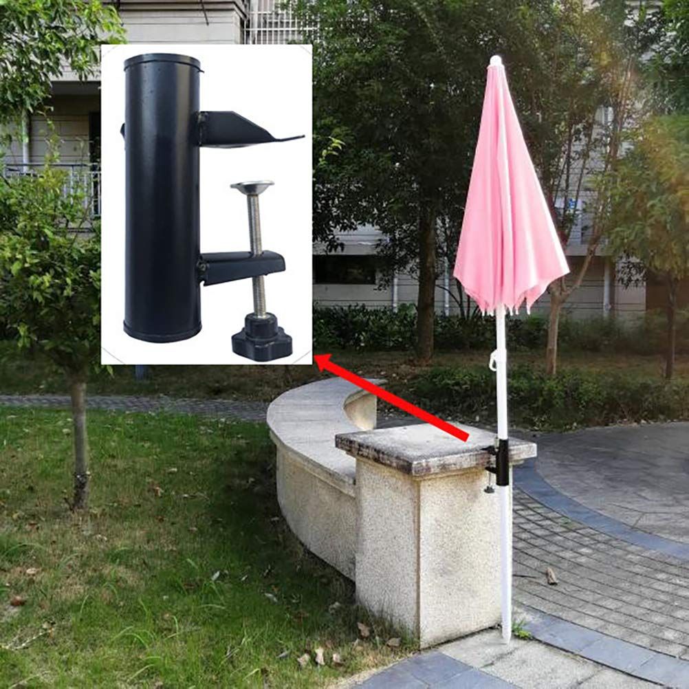Umbrella Holder Bench Buddy Deck Umbrella Stand Metal Clamp Holder Clip Beach view 3