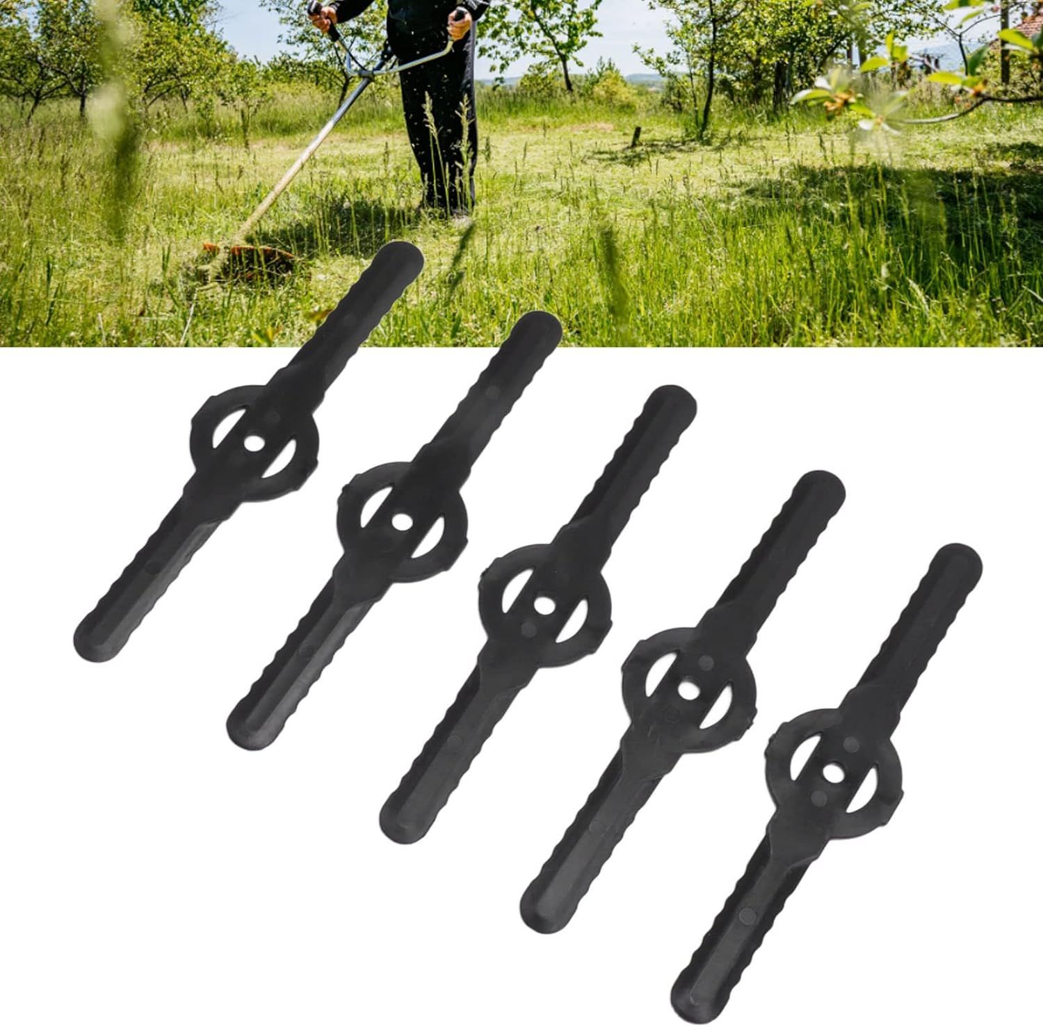 30PCS String Trimmer Head Blades Replace view 3