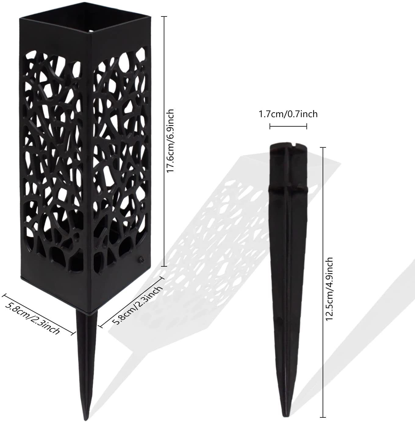 Grave Cemetery Vases with Spikes