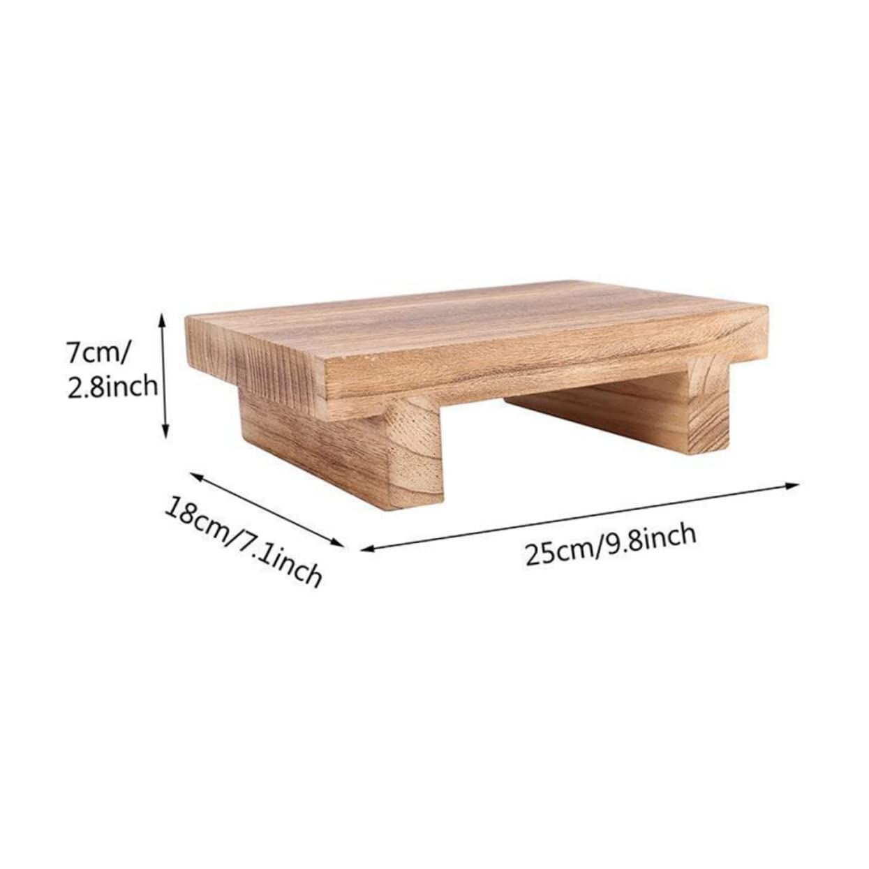Bedside Step Stool Foot Stool Under Desk Kitchen Stool for Wood Foot Stool
