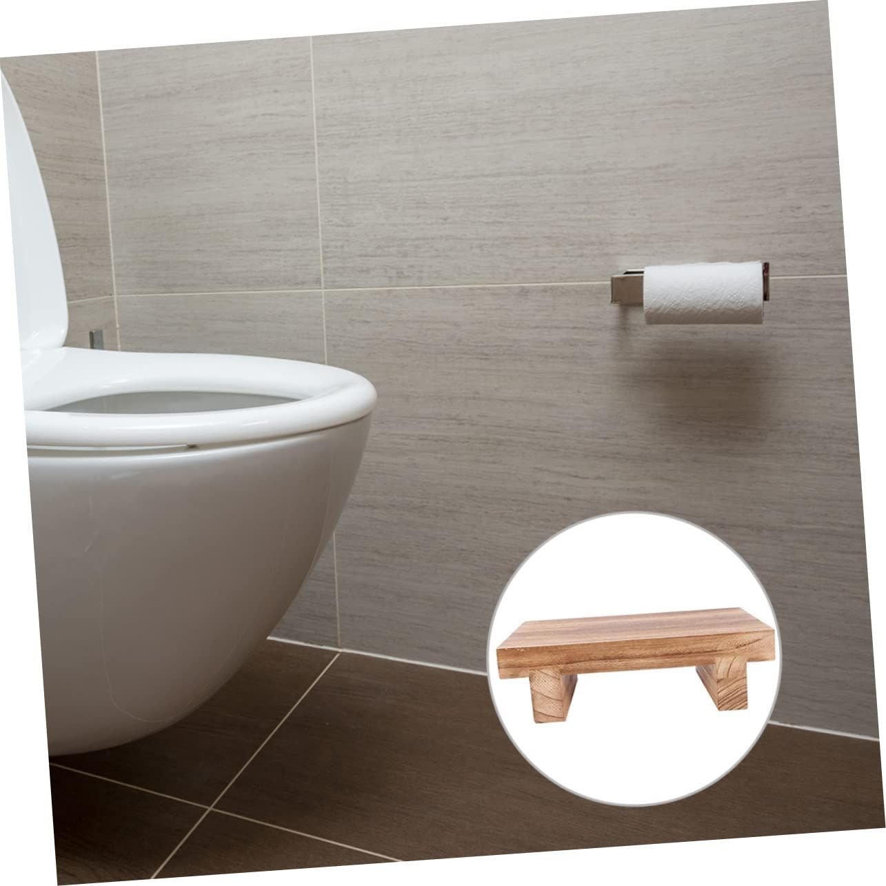 Bedside Step Stool Foot Stool Under Desk Kitchen Stool for Wood Foot Stool view 4