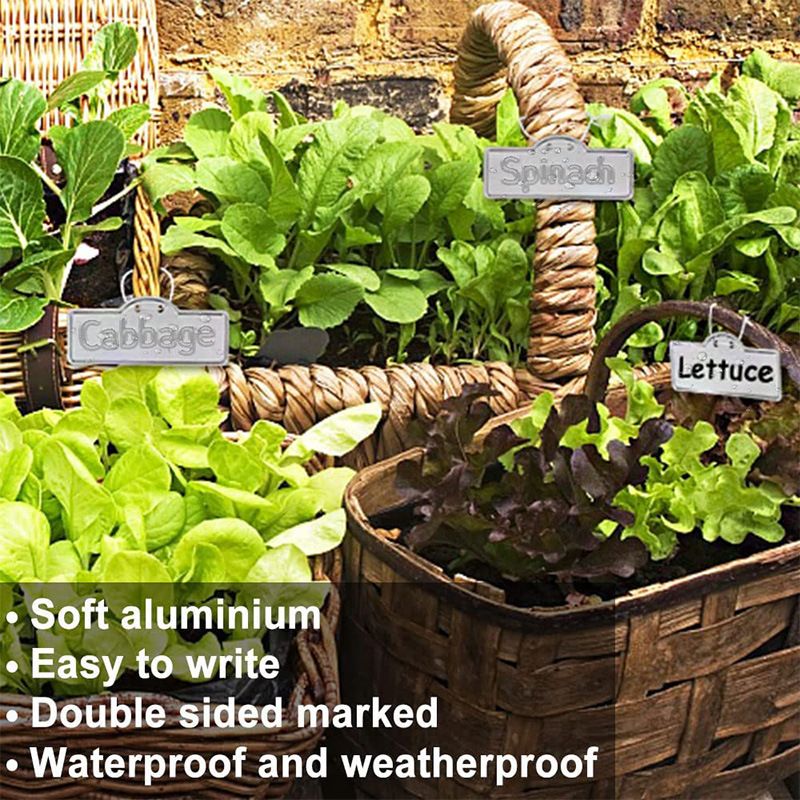 Metal Plant Labels, Aluminum Plant Tags, Tree Tags, Metal Plant Tags for view 3