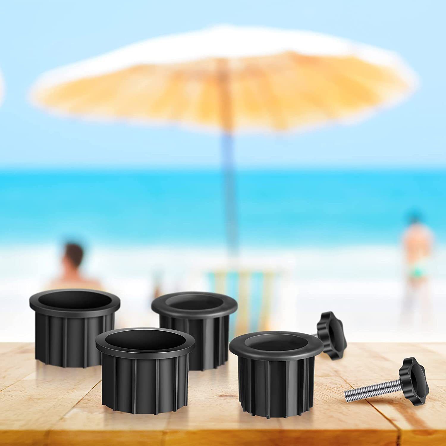 Umbrella Base Stand Hole Ring Plug Cover and Cap Umbrella Stand Replacement view 3