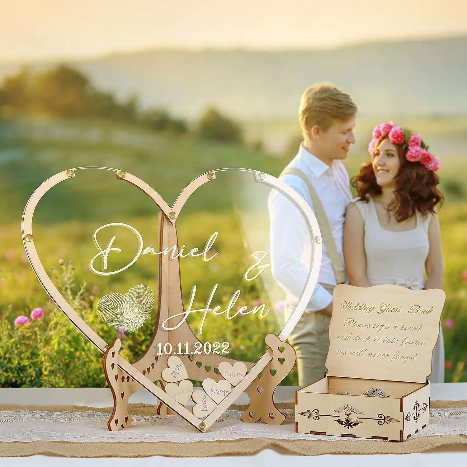 Wedding Fingerprint Guest Book Alternative view 2