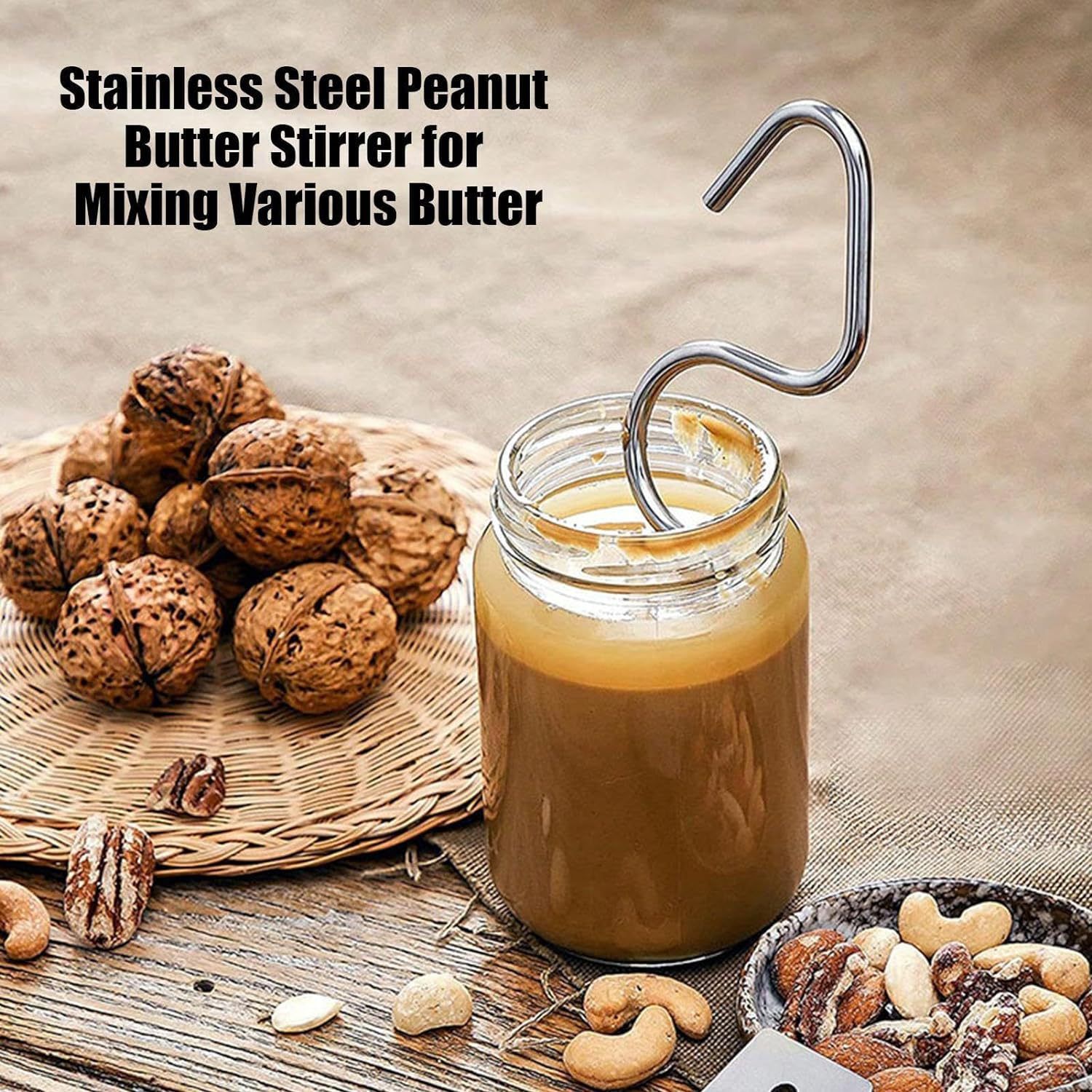 Peanut Butter Stirrer - Mixer Tool