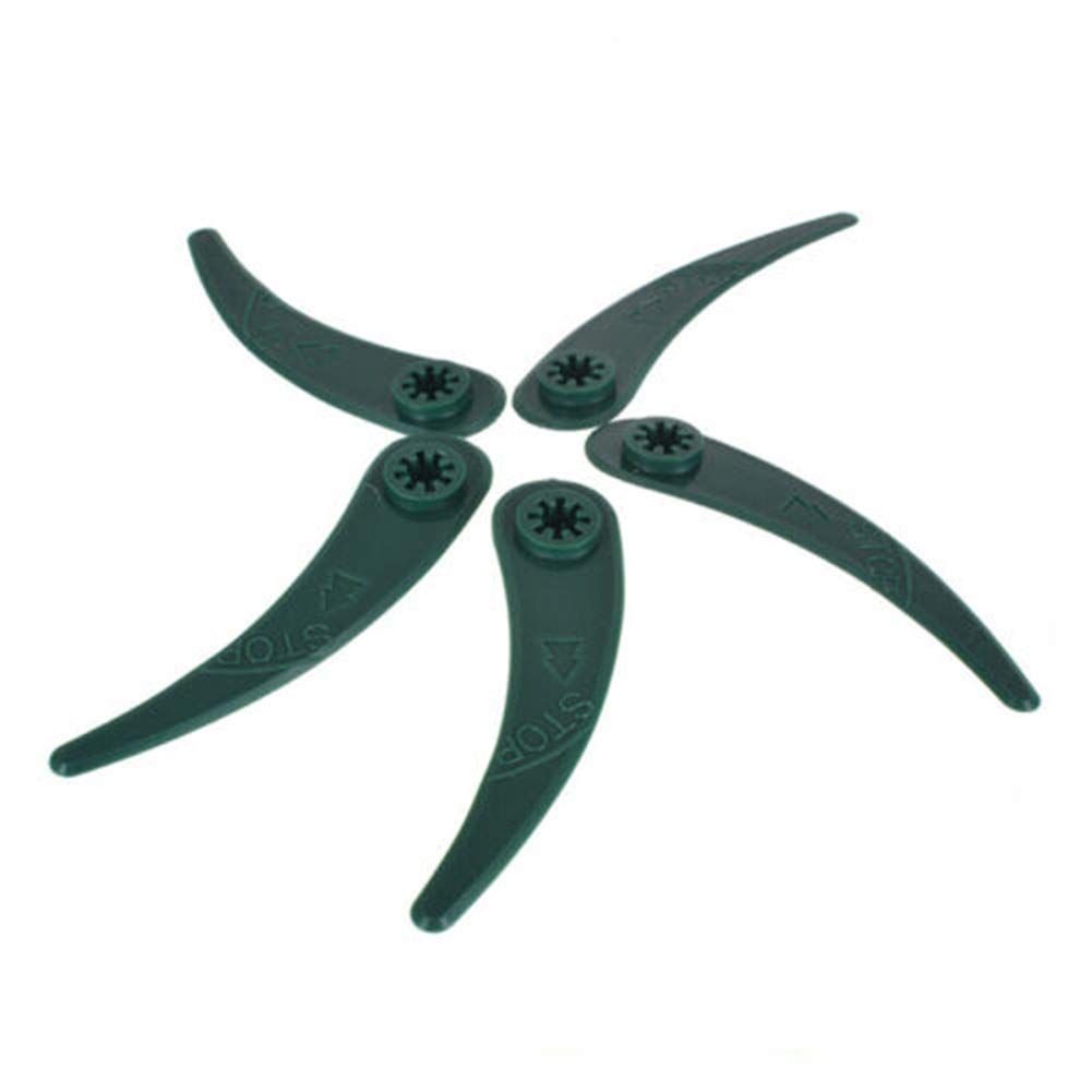 10x Trimmer Plastic Blades for Lawn Mower