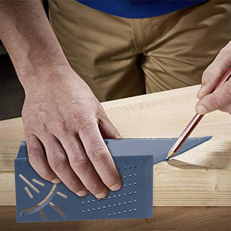 Precision Woodworking Tools Woodworking Scribe Mark Line Gauge T-Type Ruler 3D